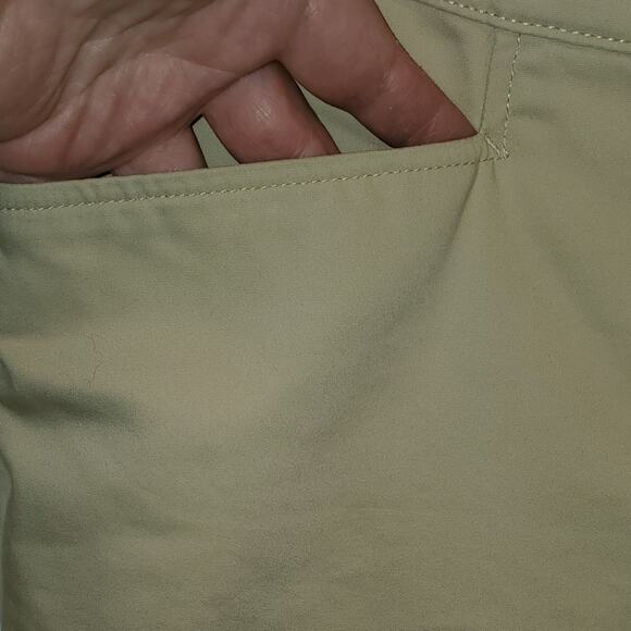 CHAPS Women's Tan Tapered Trousers Plus Size 16 - Picture 5 of 8